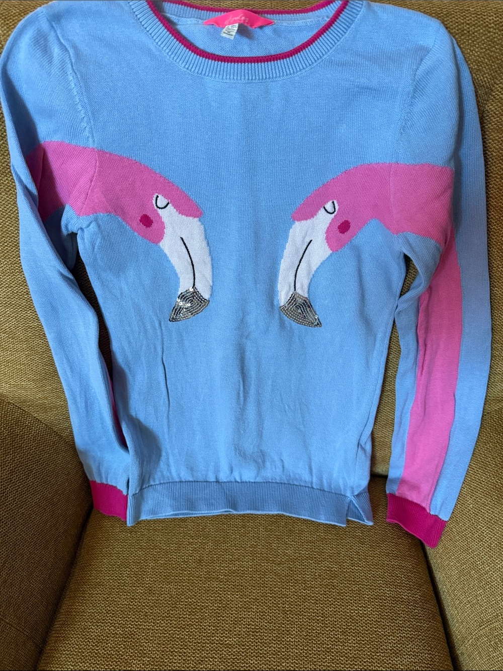 Joules Flamingo sweater